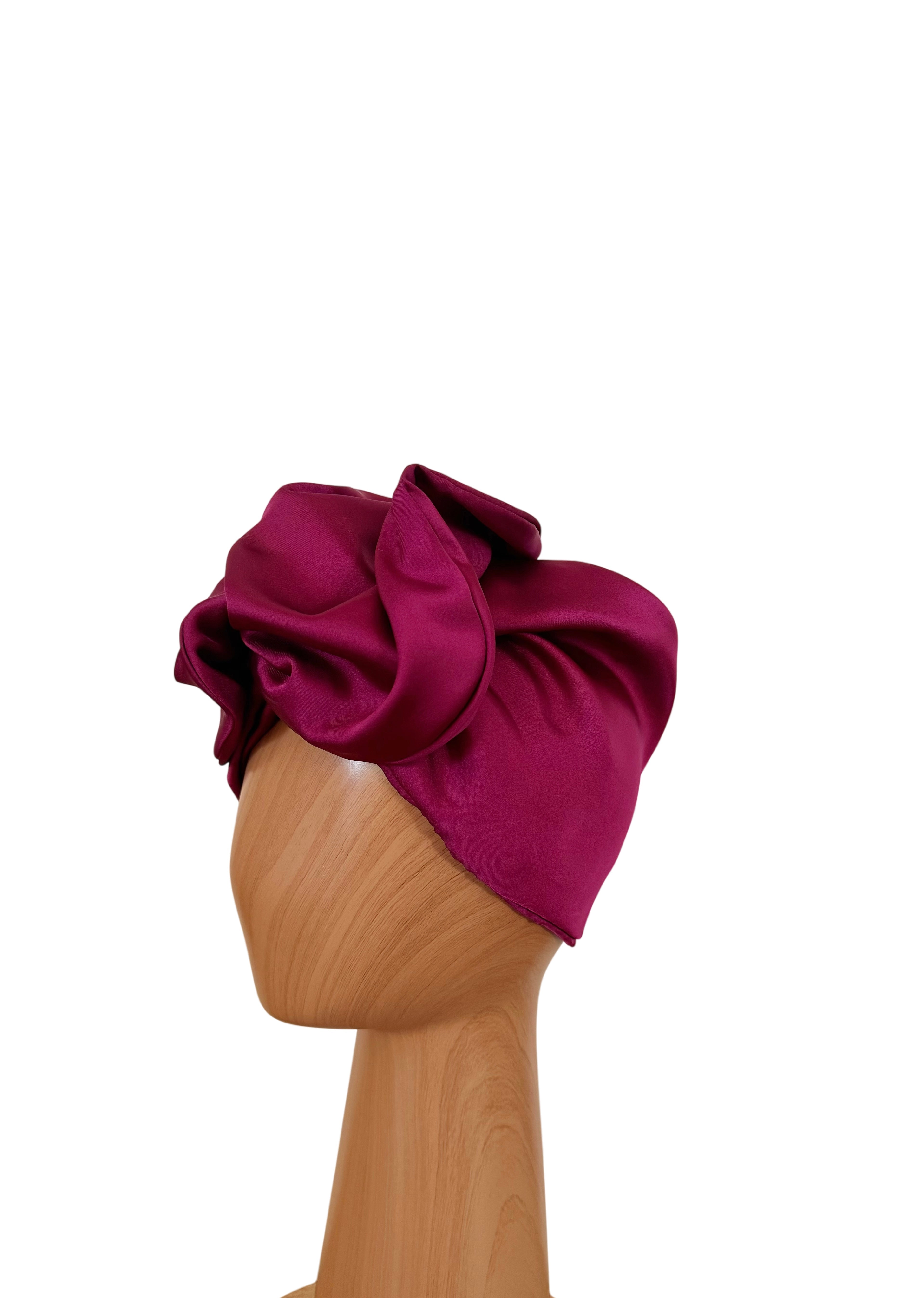 Turban à nouer - Camélia
